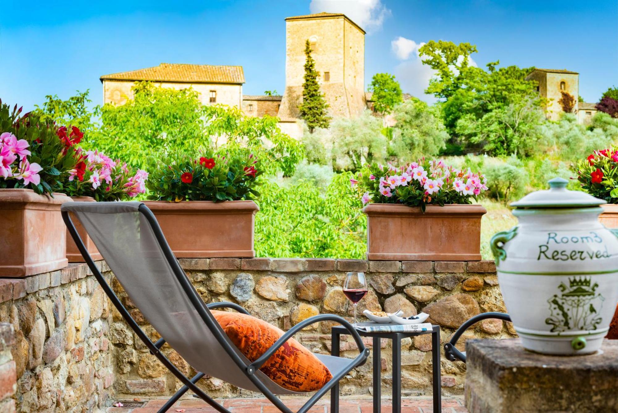 Hotel Relais Le Macine Di Stigliano Sovicille Exterior foto