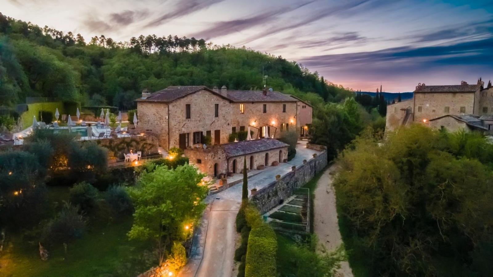 Hotel Relais Le Macine Di Stigliano Sovicille Exterior foto